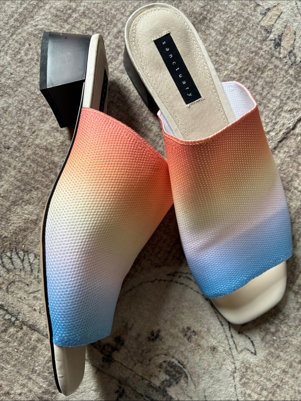 Sanctuary Rumble Ombre Slide Sandals - Multicolor 9